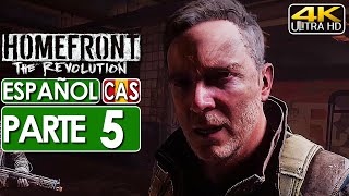 Homefront The Revolution Gameplay Español Campaña Parte 5 4K 60FPS 🕹️ SIN COMENTARIOS [upl. by Bilski]