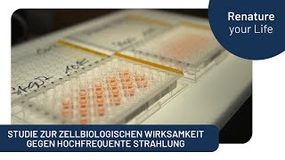 Studie zur zellbiologischen Wirksamkeit gegen hochfrequente Strahlung [upl. by Novj]