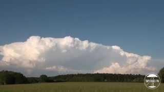 Timelapse des orages 13 mai 2015 [upl. by Nabroc]