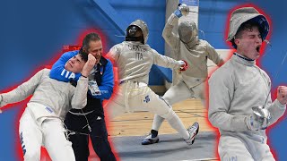 Fencing Highlights Junior Mens Sabre Tallinn 2023 [upl. by Leahplar]