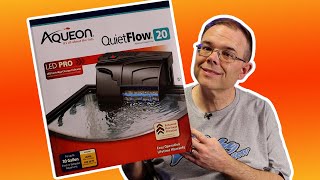 Aqueon Quietflow 20 Unboxing Setup and Review [upl. by Timon886]