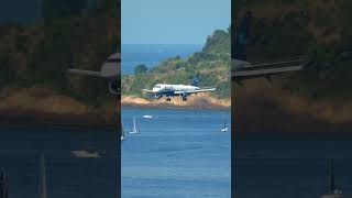 POUSO MANTEIGA NO SANTOS DUMONT landing riodejaneiro [upl. by Muhammad]