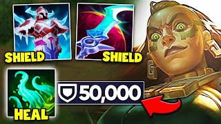 THE MOST UNFAIR ILLAOI BUILD IN LEAGUE OF LEGENDS INFINITE SHIELDING [upl. by Yhtrod]