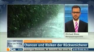 N24 Chancen amp Risiken der Rückversicherer [upl. by Margret]