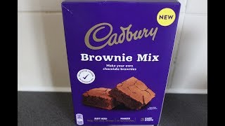 Cadbury Brownies Mix Review [upl. by Sosna402]