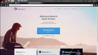 How to use Bittorrent and The Pirate Bay [upl. by Aidnahs]