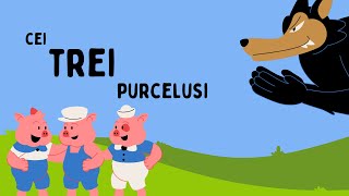 🐷 Cei Trei Purcelusi  Poveste pentru Copii în Limba Romana 🐷 [upl. by Nelav]