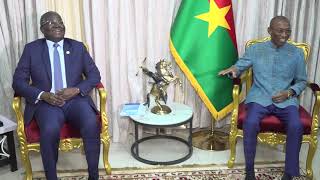 Remise du mémorandum de la revue annuelle au Premier Ministre du Burkina Faso [upl. by Onairda]