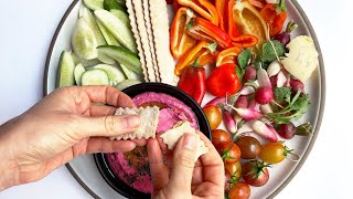 How To Make a Crudités Platter [upl. by Eilah724]