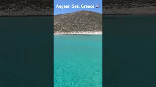 Unbelievable  Aegean sea Greece 🇬🇷 [upl. by Perseus]