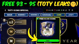 FREE 9395 ICON Players TOTY Leaks amp Market Updates  Mr Believer [upl. by Corina]