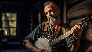 Uplifting Bluegrass Banjo amp Fiddle Music  Scenic Appalachian Mountains Travel Video [upl. by Sallad]