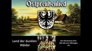 Ostpreußenlied  Land der dunklen Wälder [upl. by Robma]