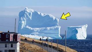 Iceberg Floats Near Small Village – Residents Turn PALE When They See Whats On It [upl. by Sewoll]