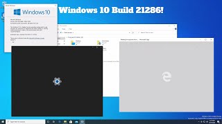 Windows 10 Build 21286 The most usable Windows 10 Insider Build 500 Subs Special [upl. by Arlina769]