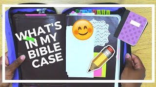 Whats in My Bible Case 2018 [upl. by Laup]