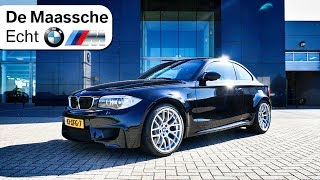 BMW 1M Coupe Rijtest Review  BMW M De Maassche Echt [upl. by Garda805]