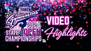 Video Highlights  CIAC 2024 Gymnastics State Open [upl. by Klaus653]