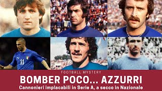 ITALIA bomber poco Azzurri Cannonieri implacabili in SERIE A a secco in NAZIONALE [upl. by Deeanne]