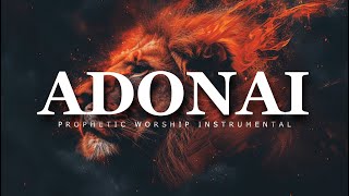 Adonai  Prophetic Worship Music  Intercession Prayer Instrumental [upl. by Clayborn842]