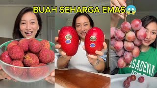 KOMPILASI TIKTOK NANAKOOT REVIEW BUAH BUAHAN SULTAN 🥭🍇🍒I HARGANYA GAK NGOTAK BANGET😱 [upl. by Neetsyrk]