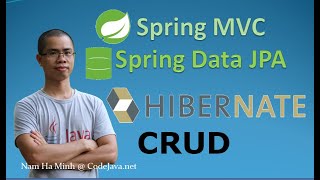 Spring MVC  Spring Data JPA  Hibernate  CRUD Sample Project [upl. by Titos694]