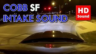 Cobb SF Intake Raw Sound  Subaru WRX STI  High Quality [upl. by Macmahon821]