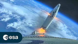 Ariane 6 first flight highlights [upl. by Edsel]