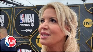 Jeanie Buss admits she was ‘shocked’ by Magic Johnson’s exit confident in Rob Pelinka  NBA [upl. by Behlau403]