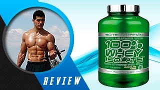 Scitec Nutrition 100 Whey Isolate Review  Somparecom [upl. by Etakyram]