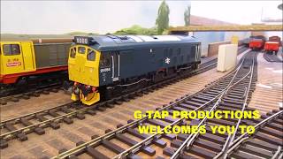 Seven Mills Sidings No 4 Andy Peters Model Railways O Gauge DCC Sound BR Blue [upl. by Nwahsad321]