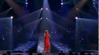 Because You Loved Me  Celine Dion Live in Memphis [upl. by Dlarrej]