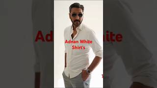 Adnan Siddiqui White shirt designs adnansiddiqui tamashaseason3 [upl. by Leirza]