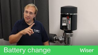 How to Change the Batteries in a Wiser Radiator Thermostat 🔋🔧  Wiser [upl. by Ahteres]