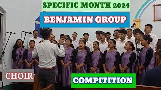 SPECIFIC MONTH  PYF SEION  COMPITITION PROGRAMME  CHOIR  BENJAMIN GROUP [upl. by Lourie]