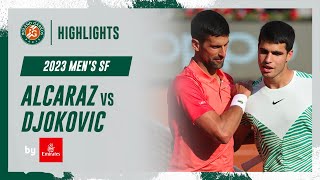 Djokovic vs Alcaraz Semifinal Highlights  RolandGarros 2023 [upl. by Eneleoj976]