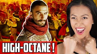 Malhari Music Video Reaction  From Bajirao Mastani Ranveer Singh In A HighOctane Dance From India [upl. by Henrieta393]