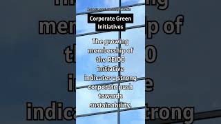 Strategic Facts amp Trends in Corporate Green Initiatives [upl. by Peppy]