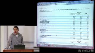 James Webb How to Read a Financial Statement Crowell School of Business [upl. by Lenna]