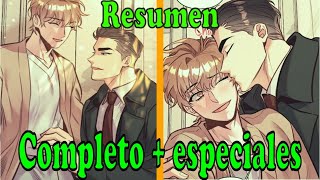 🟢Un amor para ser FELIZ RESUMEN MANHWA BL COMPLETO  ESPECIALES 🟢Shadowbl [upl. by Gargan]