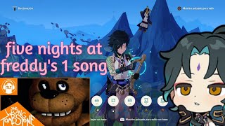 five nights at freddys 1 song  Genshin Impact OST windsong Lyre  PlaystationPs4 [upl. by Mackenzie]