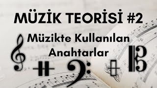 Müzik Teorisi 2  Müzikte Kullanılan Anahtarlar  Do Fa Sol Nötr  MÜZİK TEORİSİ DERSLERİ [upl. by Renick]