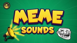 50 Popular Meme Sound Effects Video Editors Love to Use [upl. by Jurkoic306]