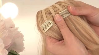 Wispy Bang Tutorial  Blunt to Wispy Bangs Hair Hack [upl. by Bertina]