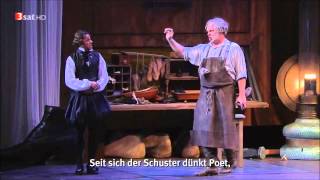 Meistersinger  Baritone Markus Werba as Sixtus Beckmesser [upl. by Adnalra]