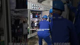 Can Deionized Water Clean Electrical Panels shorts [upl. by Odnomra]