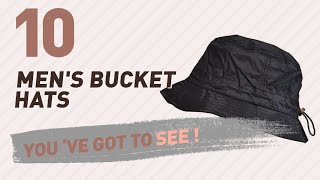 Top 10 MenS Bucket Hats  UK New amp Popular 2017 [upl. by Lumpkin]