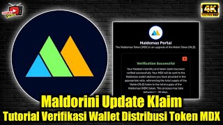 Airdrop Maldorini Update ✅ Tutorial Cara Klaim Airdrop MDX Token Verifikasi Wallet Dulu [upl. by Ami]