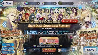 FGO NA Exclusive GSSR  Start Dash Guaranteed Summon [upl. by Virgy]