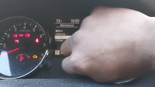 How to reset service light Nissan Dualis  service maintenance light reset Nissan Qashqai [upl. by Giesser244]